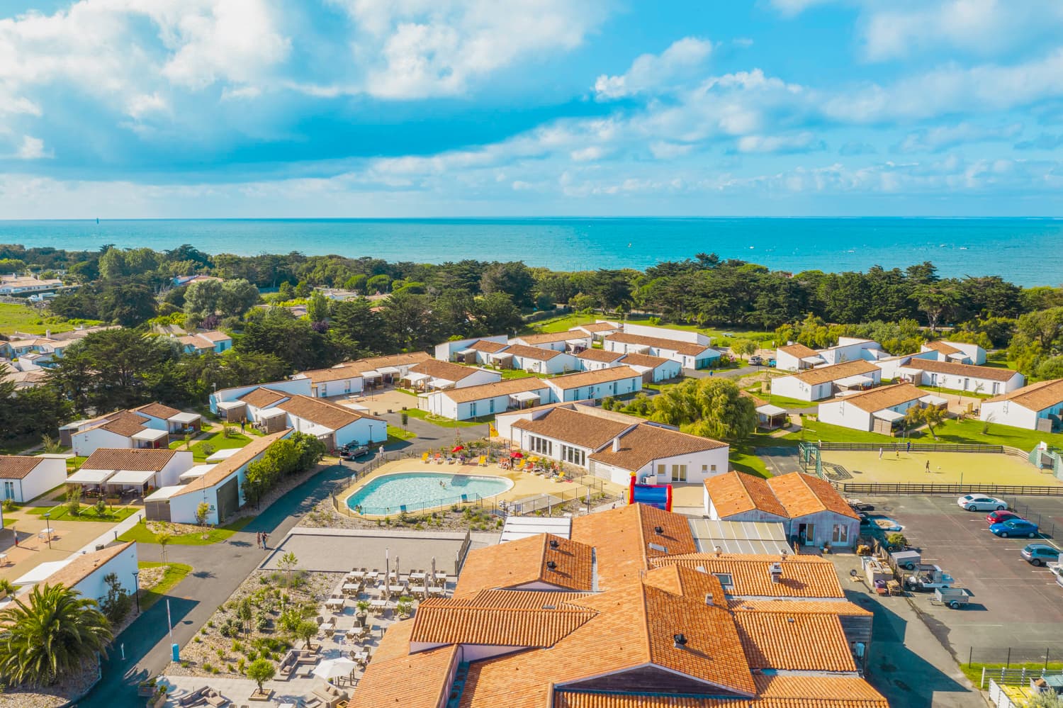 Vue globale du village