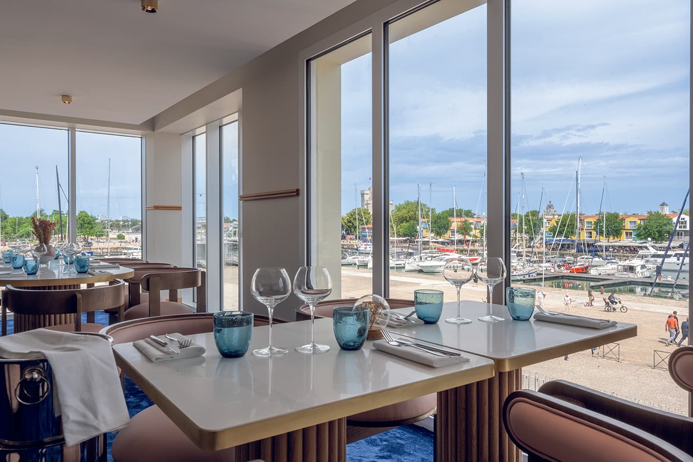 Restaurant avec vue