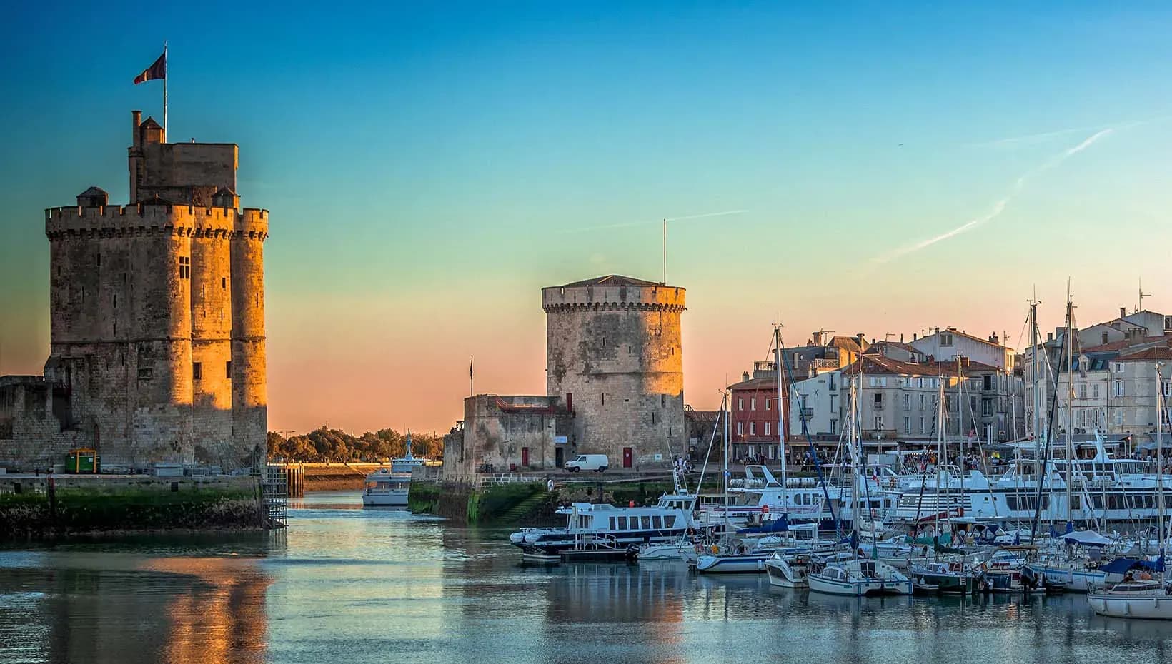 entrée du port de la rochelle