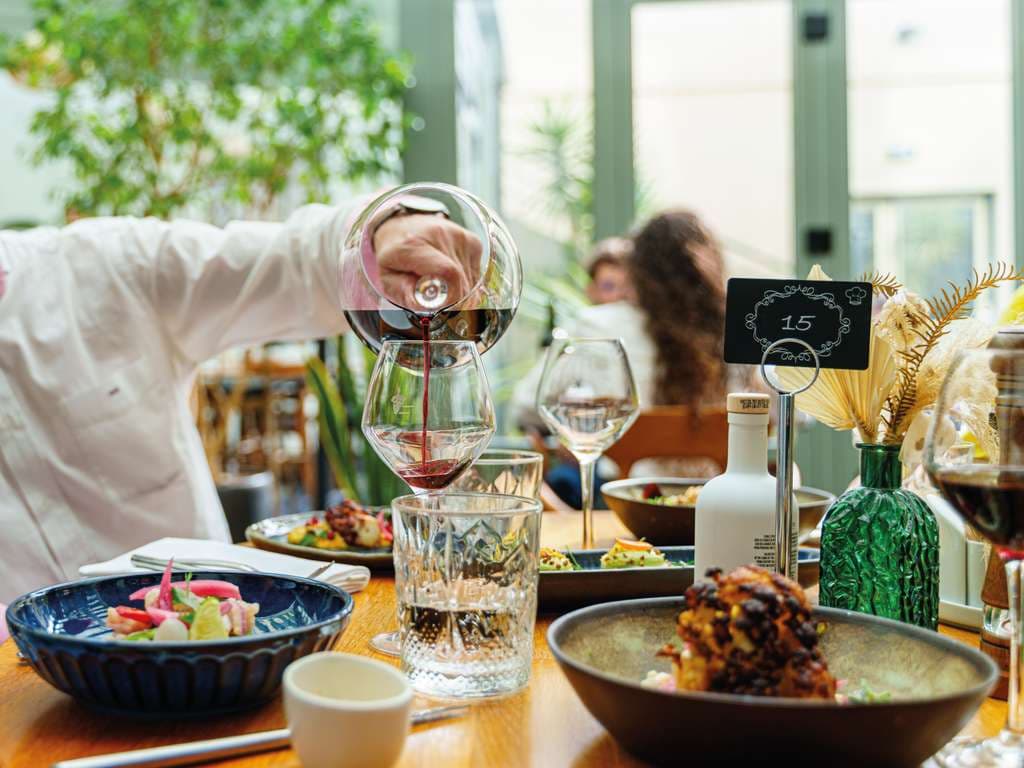 Plats du restaurant