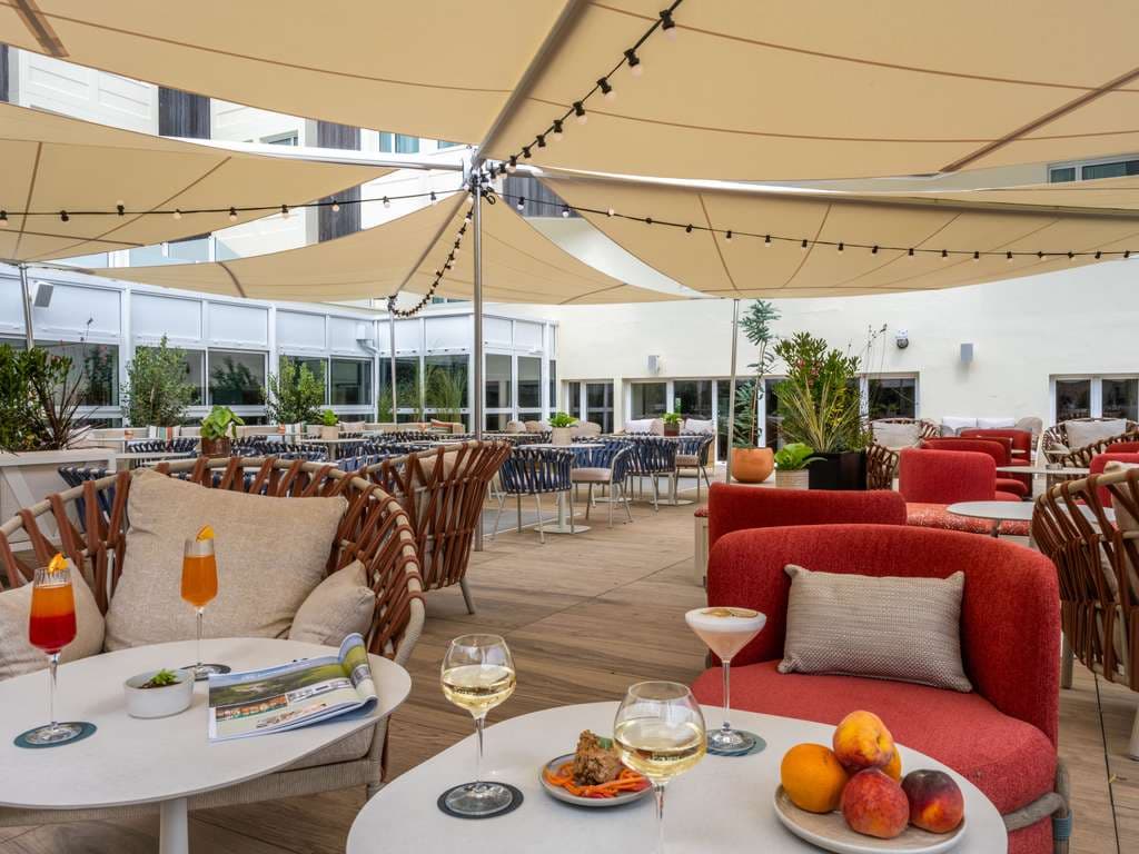 Terrasse abritée